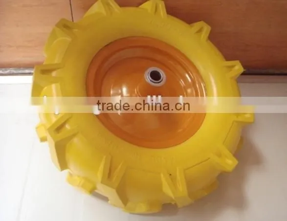 Flat Free Tire 4.00-8 pu Foam Wheel FP4008 photo-4