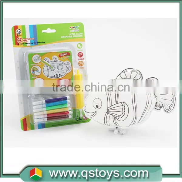 Most Popular Colored Drawing DIY Inflatable Dolphin and Plane Product for Kids photo-6