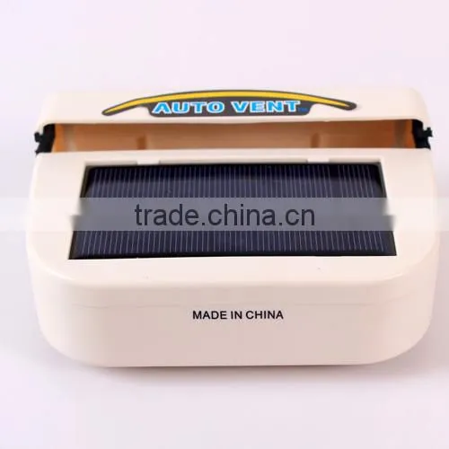 1W Rechargeable Solar Power Auto Vent Car Fan photo-6