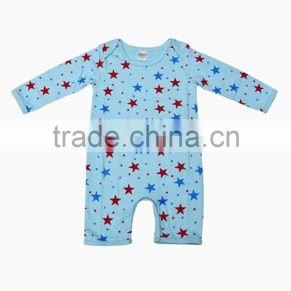 Organic Baby Romper_100% Organic Cotton Comfortable Baby Romper and Organic Printed Long Sleeve and Short Sleeve Baby Romper wi photo-3