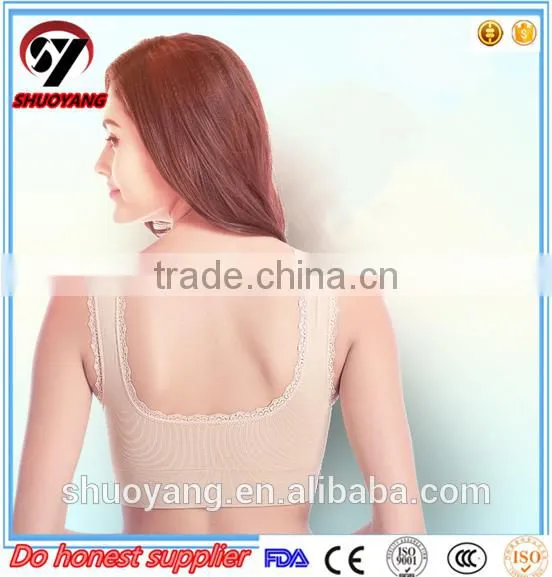 Sports Underwear Women Munafie Japan Underwear Girls High Quality Fitness Seamless Vest Bra photo-3