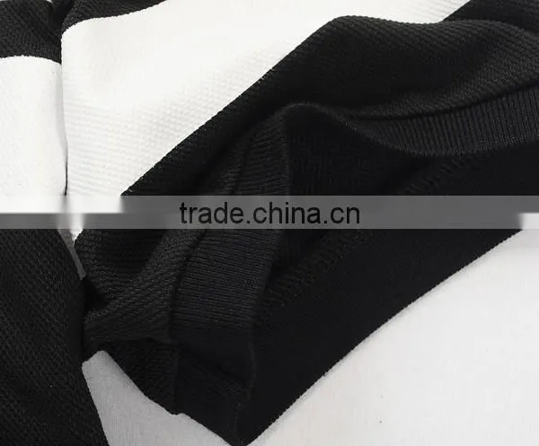 T-shirt Wholesale China Mens Knitwear 100% Cotton Black Polo Shirt Bulk Polo Shirts for Men photo-3
