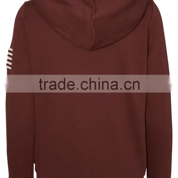 Costume Women Sweatshirt and Custom Sleeveless Hoodie Plain Girls Hoodies photo-4