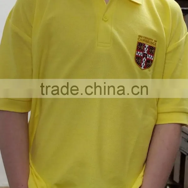 Comfortable Polyester Cotton Short Sleeve Polo Shirt for Man and Woman photo-5