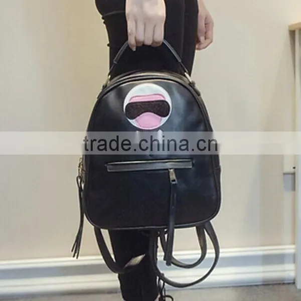 High Quality Silicon Feeling PEVA Lady Hand Bag With Pocket photo-4