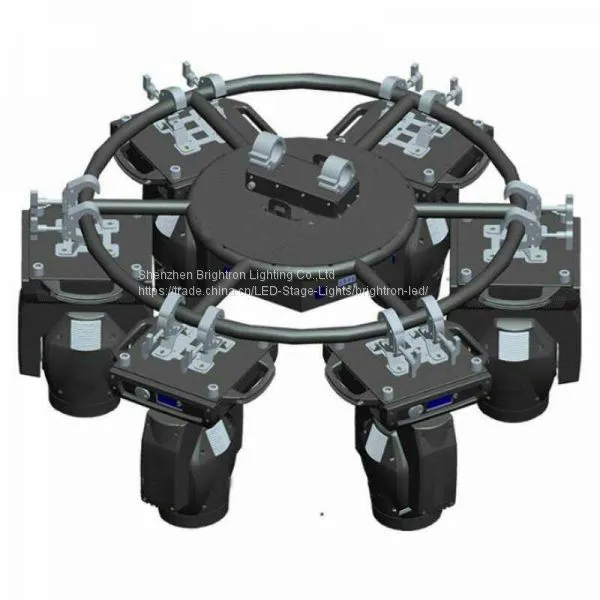 Factory Supporting Structure DMX512 Round Revolving Circle Truss for Stage dj Par Moving Head