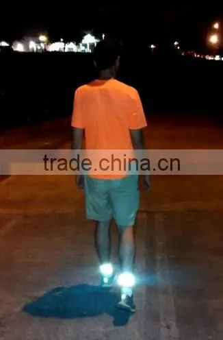 Popular Colored Printed Reflective Slap Bracelet for Running photo-6
