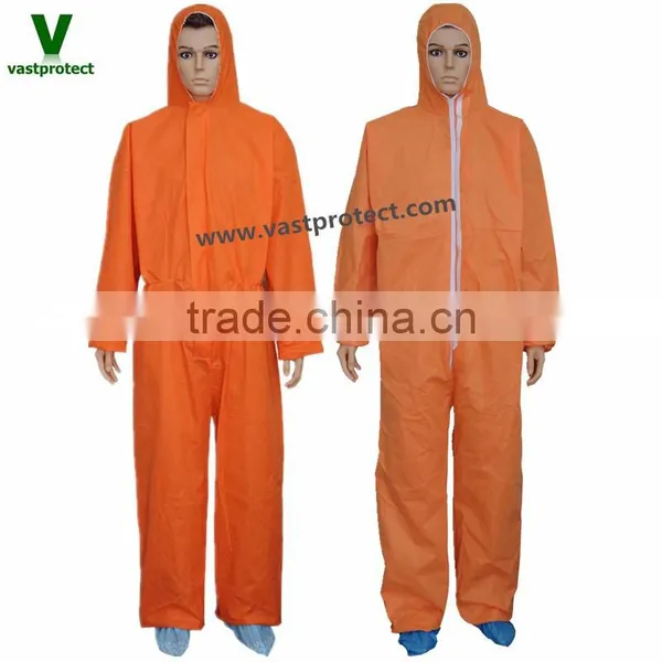 Free Sample Good Quality Disposable SMS Coveralls photo-3
