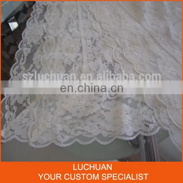 Fancy Decorative Wedding Rosette and Tulle Tulle Table Skirt photo-5