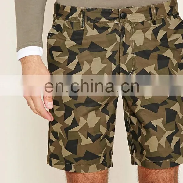 China Wholesale Custom Mens Casual Print Cotton Shorts photo-5