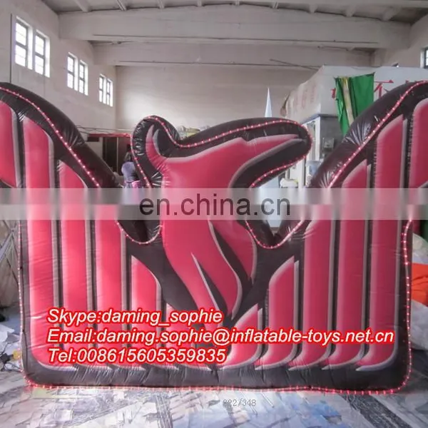 Inflatable Advertising Billboard, Inflatable Sign With LED Lights photo-2