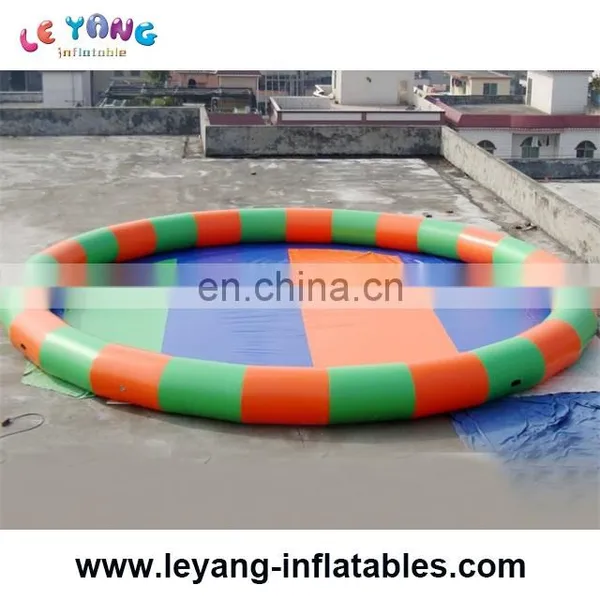 Round Adult Size Inflatable Swimming Pool With Palm photo-3