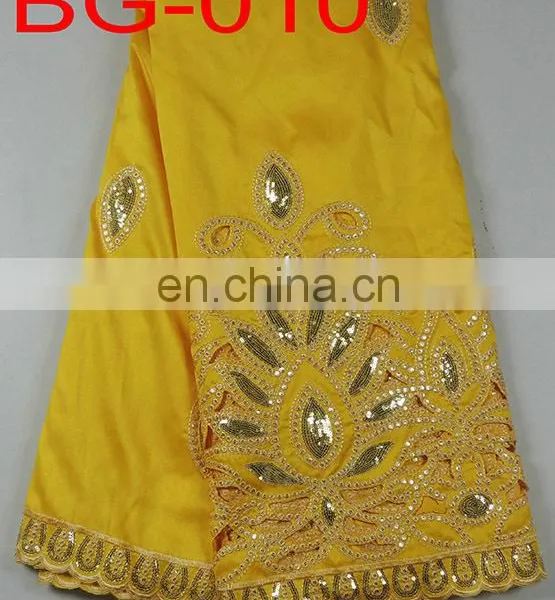Wholesale Fancy African Silk George Lace(BG-009) photo-2