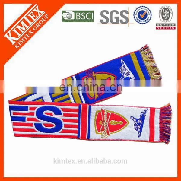 2016 Promotional Acrylic Woven Football Scarf photo-2