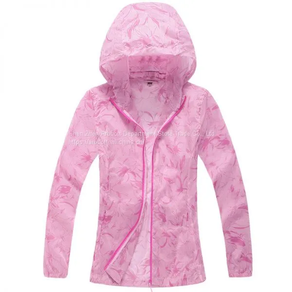 Outdoor UltraThin Sunproof Chinlon Woman Skin Clothes photo-4