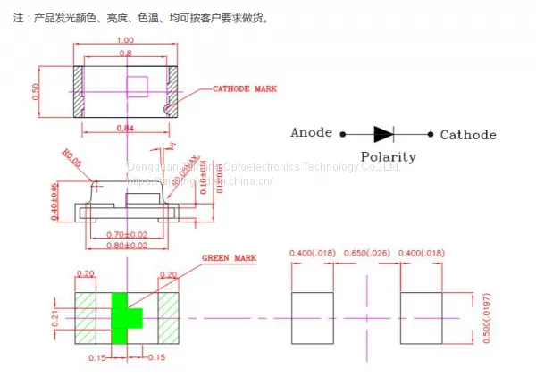 0402 SMD Led Lamp Beads photo-2