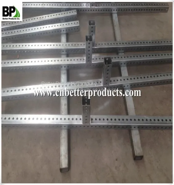 Galvanized or Powder Coated Square Sign Posts for Traffic Safety photo-2