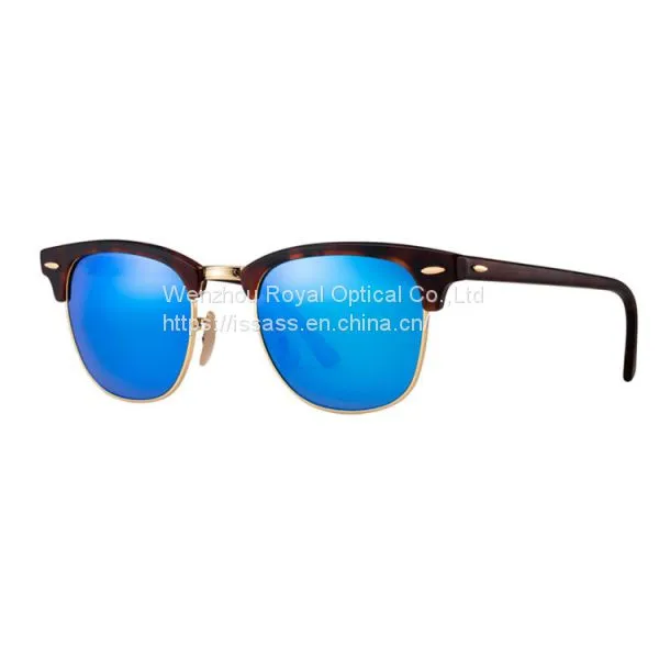 Promotional Sun Glasses 3016 Acetate Glass Polarized Man Sunglasses