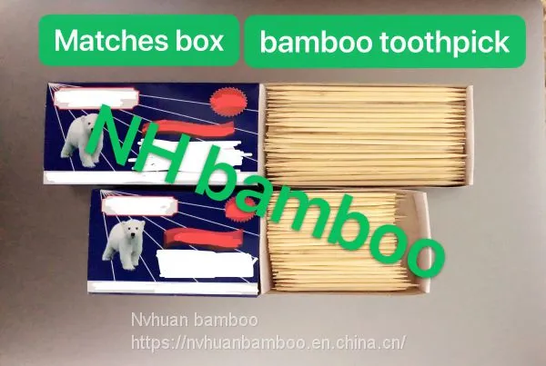 NH Икраные зубочистки в коробке с возможностью индивидуального изготовления длины, одноточечные или двуточечные