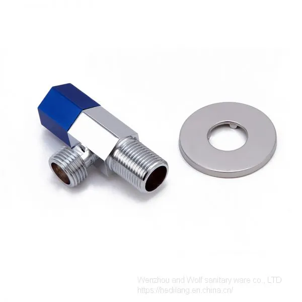 Hot and Cold Triangle Valve Kitchen Bathroom Water Heater Faucet General Water Valve Switch photo-2