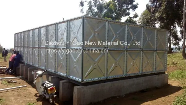 Hot Galvanized Water Tank Fire Water Tank photo-3