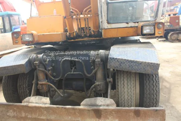 USED HITACHI 100WD MOBILE EXCAVATOR SALE photo-5