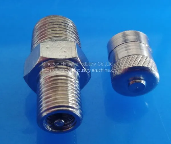 1/8 Inch BSPT Schrader Air Tank Pipe Fittings Valve photo-2