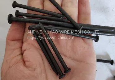 Black Finishing Cement Building Nails for Sale photo-4