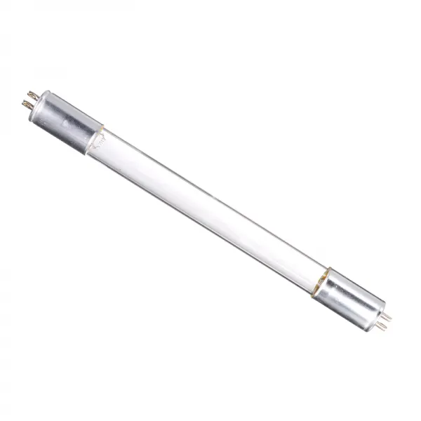 UVC Hot Cathode Germicidal Lamp T5 Double Ended Straight Tube Quartz Glass Ceramic Base G5 253.7nm 185nm photo-3
