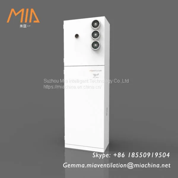 600 Volume Residential / Commercial Cabinet Type Purify Air HRV ERV Heat Recovery Exchanger Ventilation System photo-4