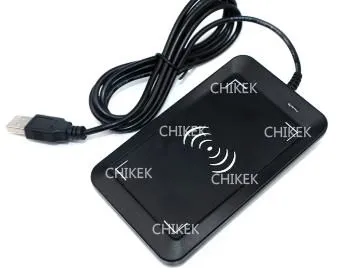 Dual Frequency LF & HF RFID Reader Writer, 125KHz& 134.2KHz and 13.56MHz, Smart Card Reader photo-3
