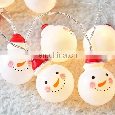 Battery Powered Quality Santa Xmas Snowman Led String Lights Garden Home Holiday Lighting Christmas Decorative Fairy Light photo-3