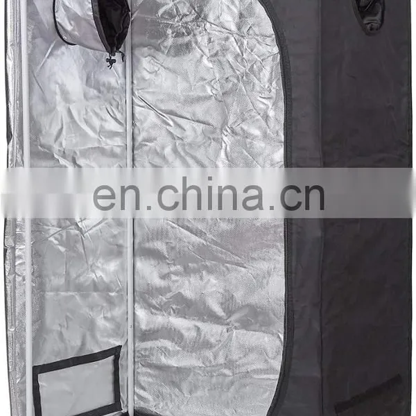 Highly Reflective Fabric 600D 120x120x200mm Hydroponic Grow Tent for Indoor Plant photo-3