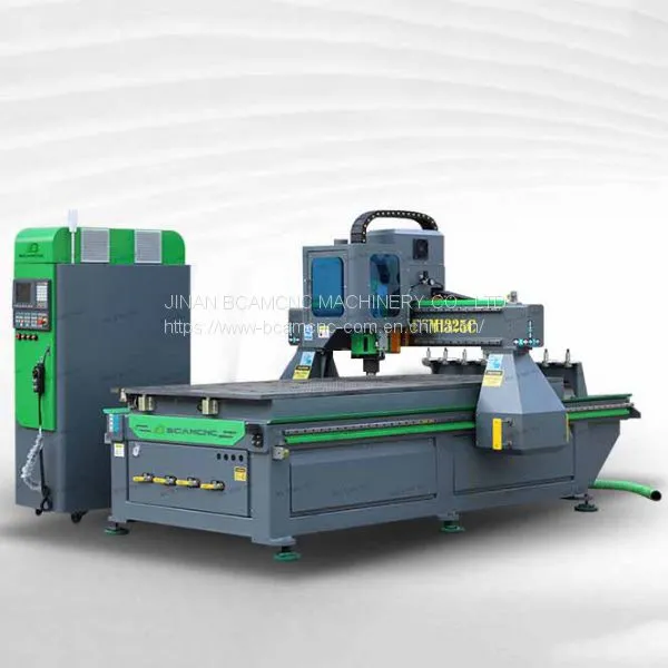 Automatic Tool Change BCM1325C 4th Axis Cnc Router Rotary Wood Machine