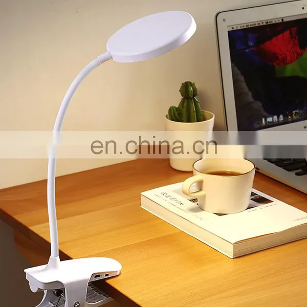 Adjustable 5V Smart Touch Switch Usb Charging Desk Lamp Clip on Table Eye Protection Soft Light Table Lamp photo-3