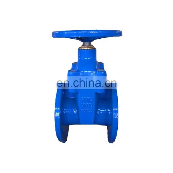 DIN3352 Ductile Cast Iron di Dn80 Pn16 Resilient Seat Hand Wheel Double Flanged Gate Valve photo-6