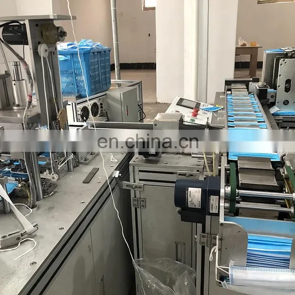 Korea Popular Flexible Fabric Disposable Flat Face Mask Making Machine Maker photo-2
