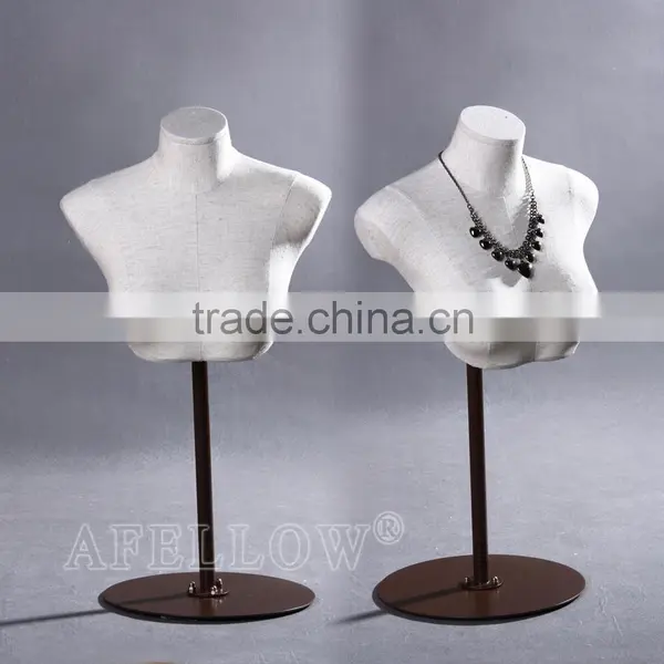 M003-S-3 Fiberglass Mannequin Fashion Jewelry Display Stands Mannequin