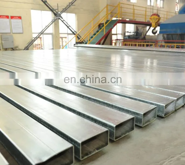 HOT GALVANIZED RECTANGULAR HOLLOW SECTION PIPE STEEL photo-6