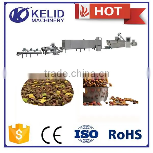 Full Automatic Pet Food Making Machine Overseas Engineers Service Dog Food Production Line photo-3