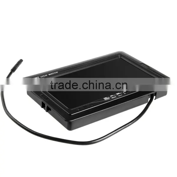 Wholesale Auto Electronics Car Rearview Parking TFT LCD Monitor 7 Inch Monitor With AV Input photo-3
