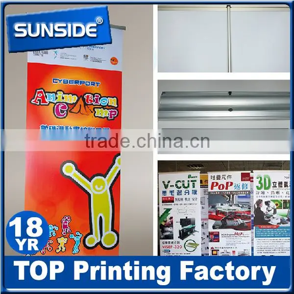 Retractable Roll up Banner Stand Durable Full Aluminum Roll up on Sales-qt photo-6