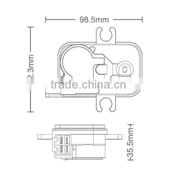 High Quality Car Lock Actuator For OE Actuator for SANTANA photo-3