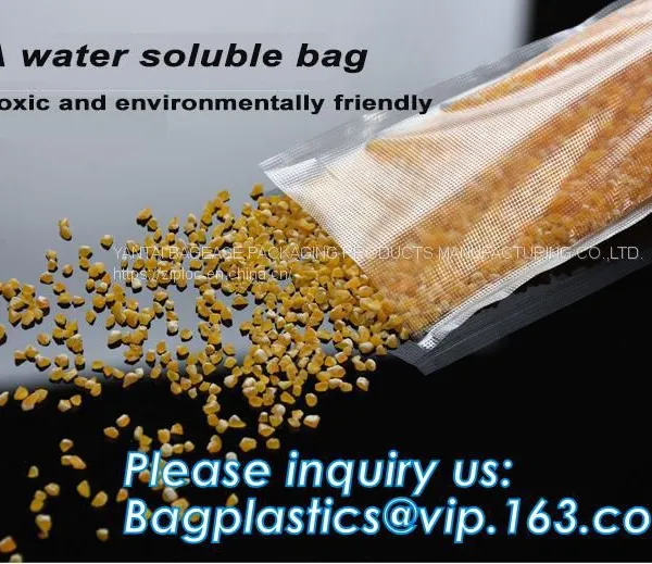 PVA Water Soluble Laundry Bag Infectious Waste Plastic Biodegradable Bags, Hot Water Soluble Laundry Bag, Bagease, Pac photo-4