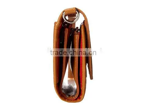 Waxy Cow Leather Hobo Sling Shoulder Bag Leather Crossbody Handbag Clutch Wallet Bag for Women photo-4