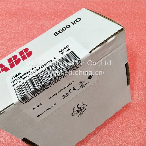 ABB AO895 3BSC690087R1 Analog Output 1x8 ch With Intrinsic Safety and HART photo-2