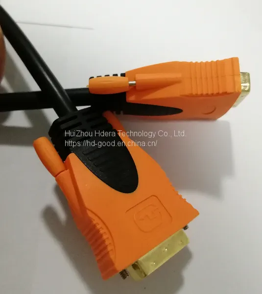 OEM & Stock Wholesale DVI Cable High Quality Gold Plated 24+1 DVI Male To Male Cable for Computer TV Projector HD5008 photo-2