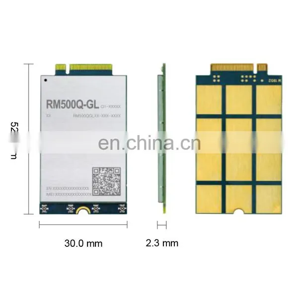 2.5Gbps/900Mbps 5G Module RM500Q-GL, New and Original Module 5G Sub-6GHz RM500Q GL photo-2