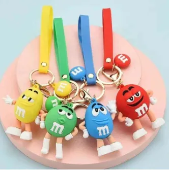 Custom Cartoon Silicone Key Chain Bag Pendant Diy Accessories Accessories photo-4