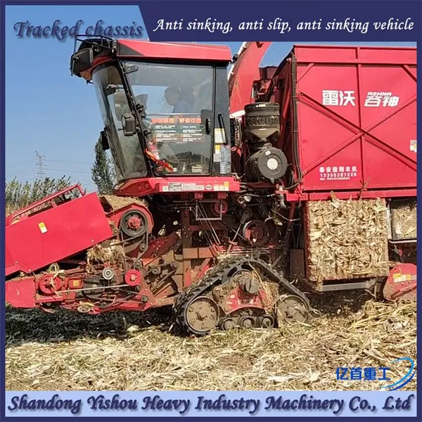 Modification of Rubber Track Chassis for Corn Harvesters to Prevent Derailment photo-4
